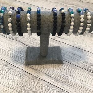 Heaven Creations By Zion Bracelets One of a Kind Glass Beads Lava Rocks Turtles